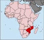 Distribution of C. darlingi POCOCK, 1897