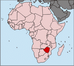 Distribution of C. dolichocephalus HEWITT, 1919