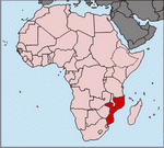 Distribution of C. ezendami GALLON, 2001