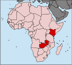 Distribution of P. leetzi SCHMIDT, 2002